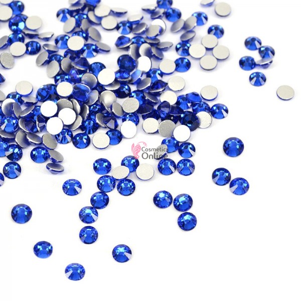 Strasuri din Cristale 100 bucati SC105 Albastru indigou 2,0mm